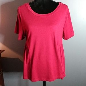American Rag Semi Peplum Tee-Shirt XL